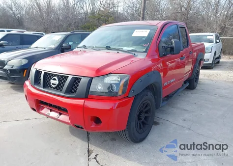 2008 Nissan Titan Se из США, поврежденный, VIN 1N6BA07D38N322397